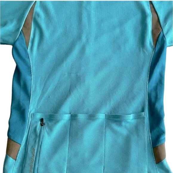 # 0033 Bontrager | Short Sleeve Cycling Jersey Shirt Blue Womens Large - Picture 2 of 16